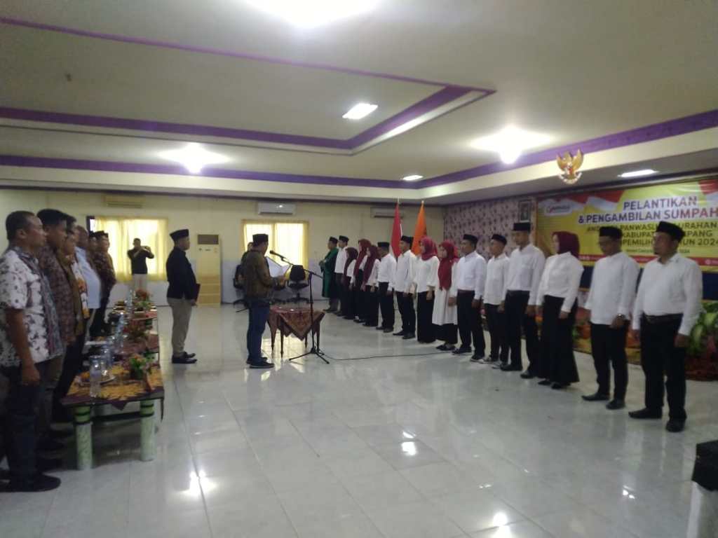 Lantik 186 PKD Pemilukada 2024, Bawaslu Sampang Titip Nama Baik&nbsp;Lembaga