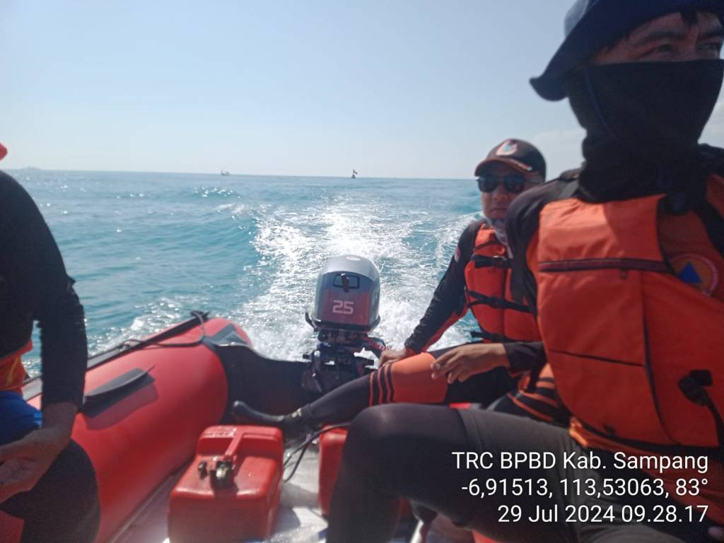 Pemancing Asal Sampang Dikabarkan Hilang, Diduga Tenggelam 